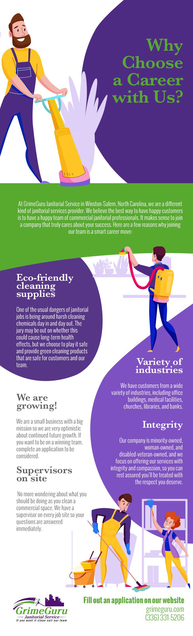 Why Choose a Career with Us? [infographic]